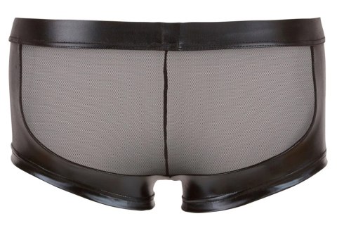 Svenjoyment Bokserki Męskie Powernet z Siateczką i Zamkiem, Czarne S