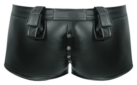 Svenjoyment Bondage Bokserki matowe czarne L z systemem mankietow