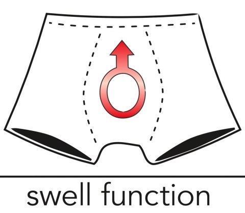 Svenjoyment Stringi męskie czerwone S/M z otworem, połysk, elastyczne