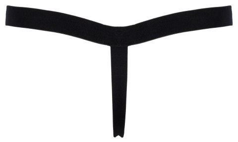 Svenjoyment Stringi męskie czerwone S/M z otworem, połysk, elastyczne