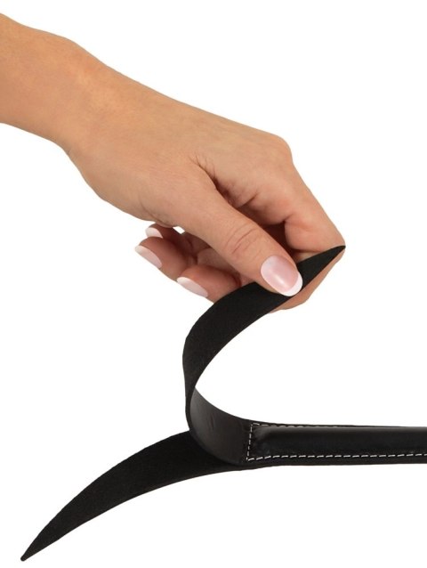 ZADO Bat Skorzany Długi z Podwojną Końcowką Czarny 68 cm