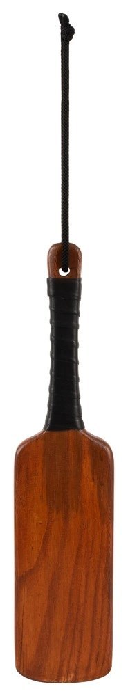 ZADO Paddle drewniana z uchwytem skorzanym 40 cm