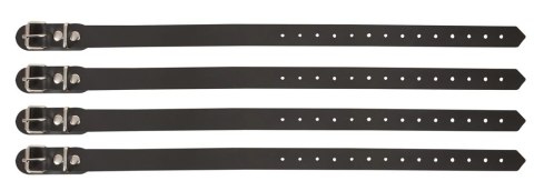 Zado Krzyż św. Andrzeja Black - system mocujący, 192x92cm, drewno