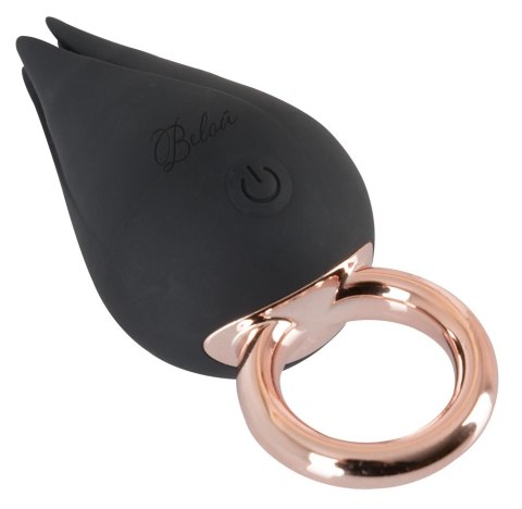 Belou Finger Vibe czarno-złoty - precyzyjny model na palec, 7 trybow