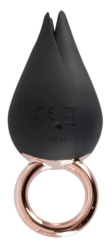 Belou Finger Vibe czarno-złoty - precyzyjny model na palec, 7 trybow