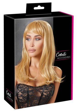 Cottelli Accessories peruka prosta blond, regulowana długość 45 cm