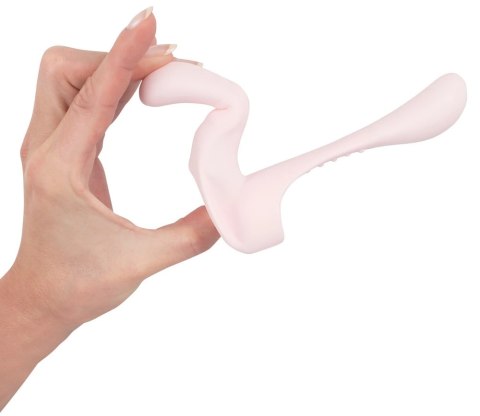 Couples Choice Wibrator Partnerski Rożowy 10 Trybow USB 13,1 cm