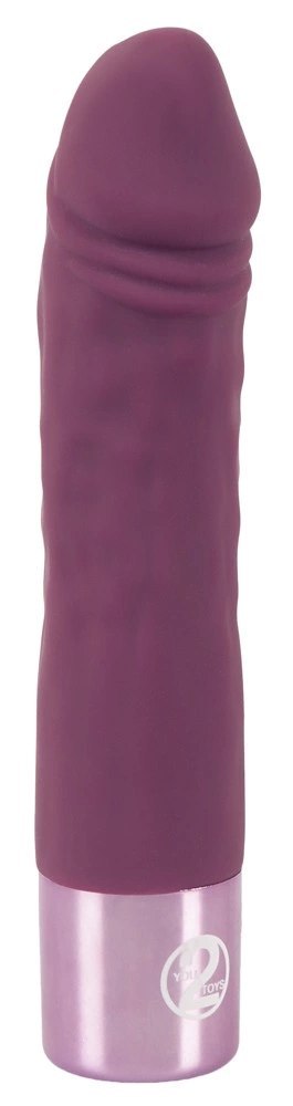 Elegant Series Mini Vibe fioletowy 14,3 cm - 15 trybow, ładowalny