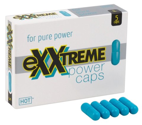 HOT eXXtreme Power Caps 5 kapsułek - suplement dla mężczyzn