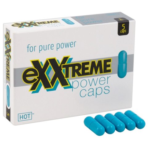 HOT eXXtreme Power Caps 5 kapsułek - suplement dla mężczyzn