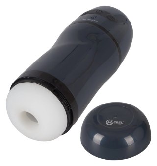 Rebel Intimate Device Vibration & Suction Czarny 21,8 cm - podręczny model