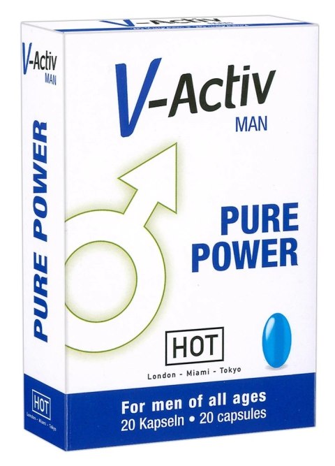 V-Activ for Men 20 kapsułek - suplement dla mężczyzn, 20 sztuk