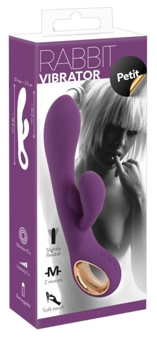 You2Toys Double Stimulation System Soft Touch 18,8 cm fioletowy