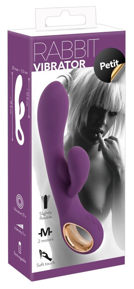 You2Toys Double Stimulation System Soft Touch 18,8 cm fioletowy