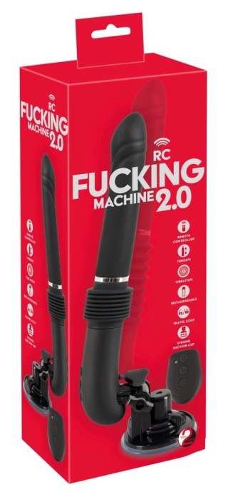 You2Toys RC Fucking Machine 2.0 - automatyczna maszyna intymna z przyssawką