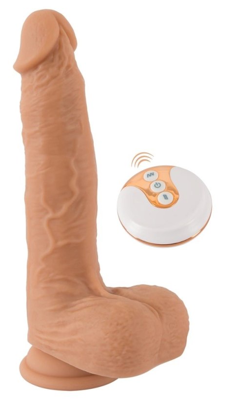 You2Toys Wibrator pchający Push Vibrator 7+5 trybow silikonowy 21-24 cm