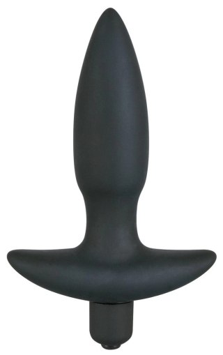 Black Velvets model 13cm - kompaktowa wtyczka analna z wibracją i uchwytem