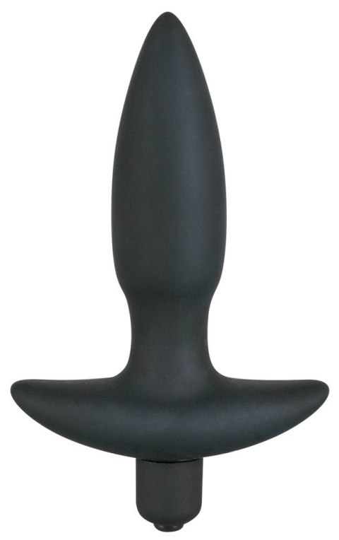 Black Velvets model 13cm - kompaktowa wtyczka analna z wibracją i uchwytem