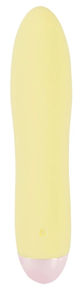 Cuties Mini Wibrator Smukły Żołty 7 Trybow USB 13,2 cm