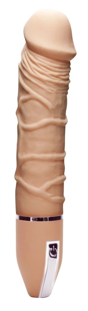 NMC Vibrating Model 26cm Natural Skin Tone - 10 Trybow, Silikon