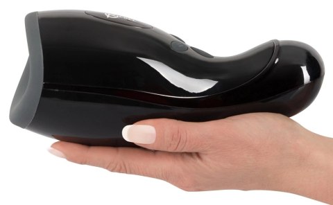 Rebel Intimate Device 3w1 Czarny - Wibracje, Grzanie, Ruch 20cm