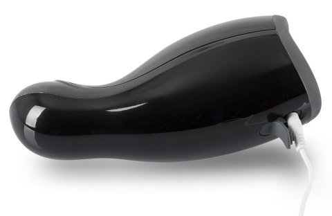 Rebel Intimate Device 3w1 Czarny - Wibracje, Grzanie, Ruch 20cm