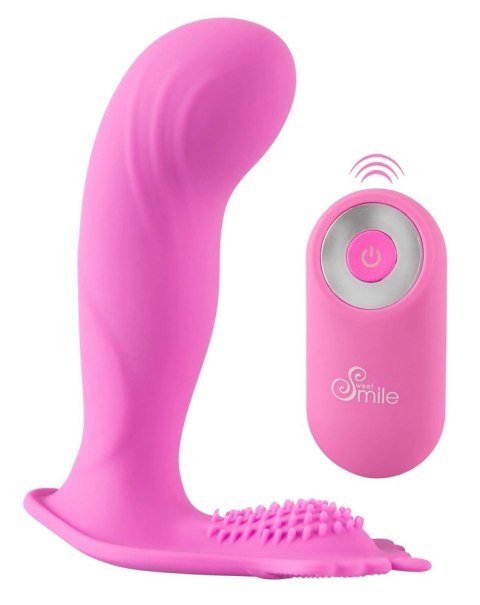 Sweet Smile G-Spot Panty Vibe - Wibrator silikonowy z pilotem, 11,7 cm