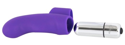 Sweet Smile Wibrator Palcowy Zakrzywiony Fioletowy 9,3 cm