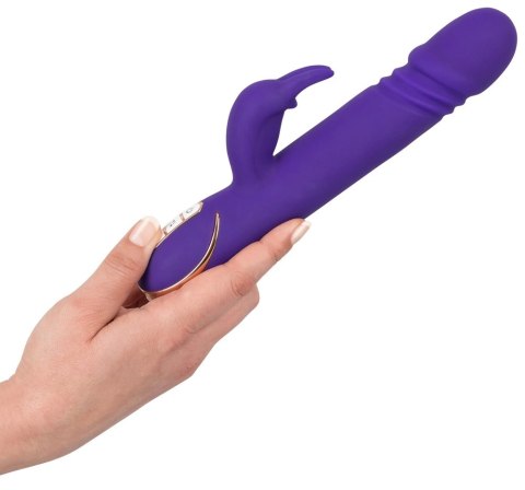 Vibe Couture Skater Rabbit Fioletowy - wibrator z funkcją ruchu i 7 trybami