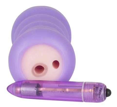 You2Toys Gina urządzenie intymne z wibracjami, fioletowe 14 cm