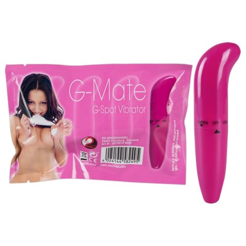 You2Toys Klasyczny stymulator G-spot magenta 15,5 cm
