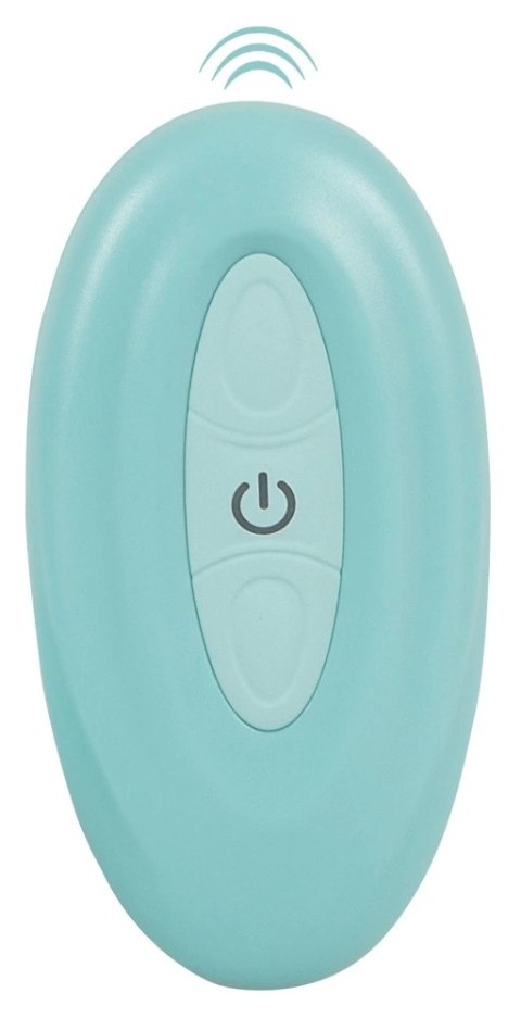 Cuties Mini System Wibracyjny Panty Vibe Zielony 8,3cm USB Pilot