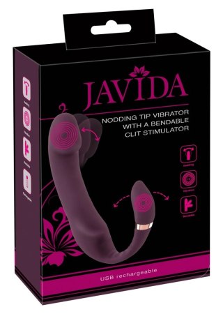 Javida Bendable - Wielofunkcyjny Wibrator z Elastyczną Końcowką G i Masażerem