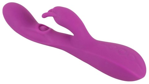 Javida Thumping Rabbit Vibrato silikonowy model z pulsacją 23,3 cm fioletowy