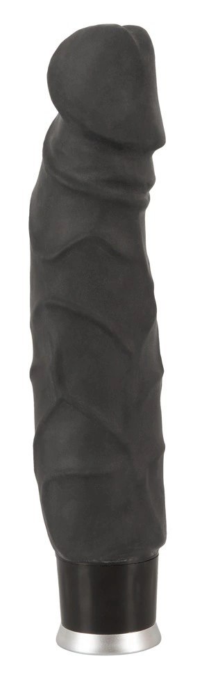 Nature Skin Wibrator Czarny 23 cm 8 Trybow Wibracji TPR