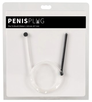 Penisplug Hollow Piss To Mouth - system intymny z rurką 88 cm