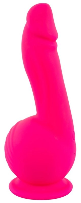 Sweet Smile Powerful Vibrator 19 cm przyssawka, silikon rożowy