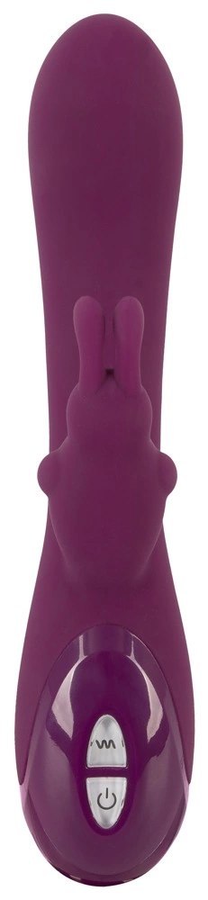 Sweet Smile Rabbit Vibe Violet - wielofunkcyjny model punktu G, 21,4 cm