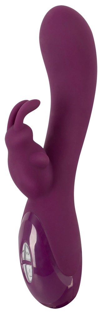 Sweet Smile Rabbit Vibe Violet - wielofunkcyjny model punktu G, 21,4 cm