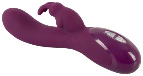 Sweet Smile Rabbit Vibe Violet - wielofunkcyjny model punktu G, 21,4 cm