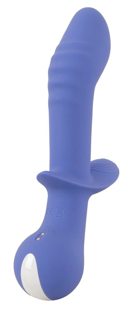 You2Toys AWAQ.U Vibrator 2 fioletowy podwojny system wibracji 21,6cm