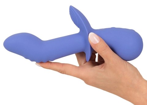 You2Toys AWAQ.U Vibrator 2 fioletowy podwojny system wibracji 21,6cm