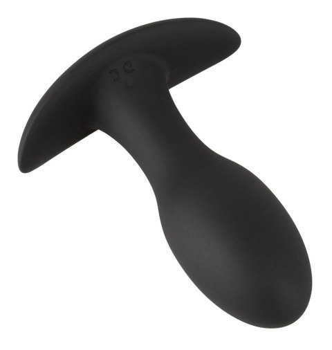 ANOS Mini Plug wibrujący z silikonu czarny 20 trybow ładowany USB