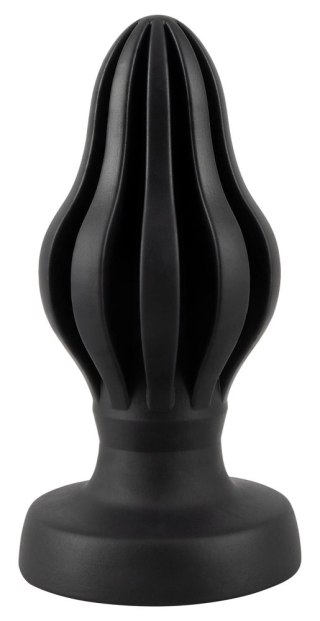 ANOS Stożkowy korek silikonowy 7 cm z rowkami i szeroką podstawą