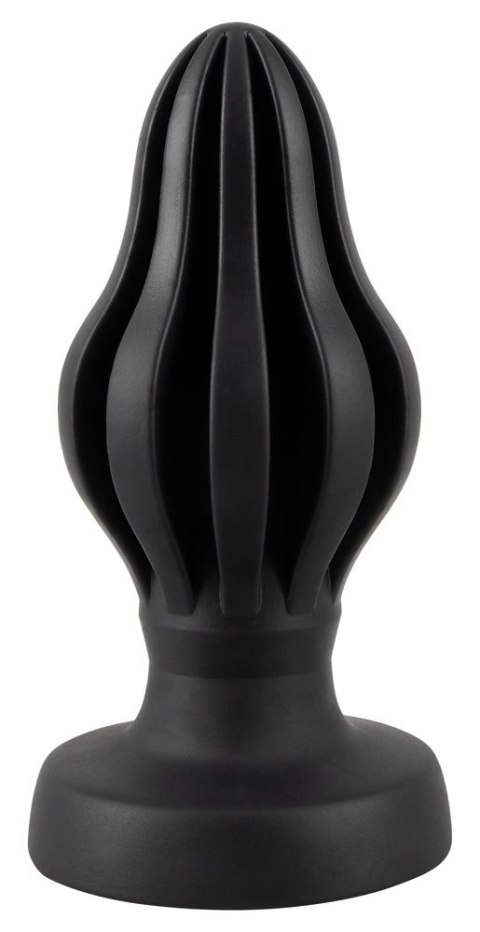 ANOS Stożkowy korek silikonowy 7 cm z rowkami i szeroką podstawą