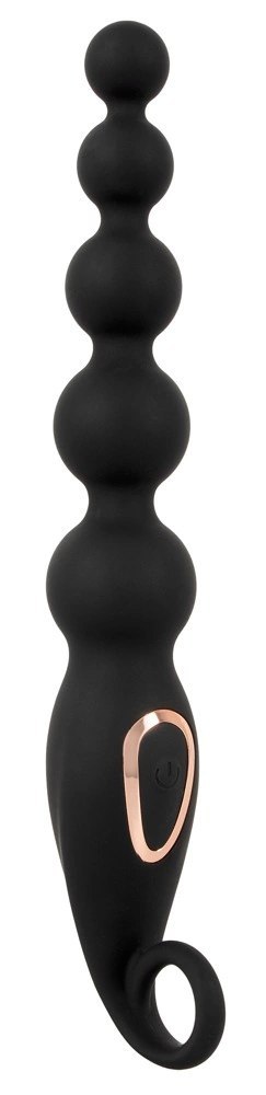 ANOS Wibrator Kulowy Silikonowy 22 cm Czarny 7 Trybow Wodoodporny