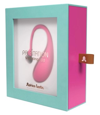 Adrien Lastic Palpitation Rożowe Jajeczko Aplikacja Bluetooth 18cm