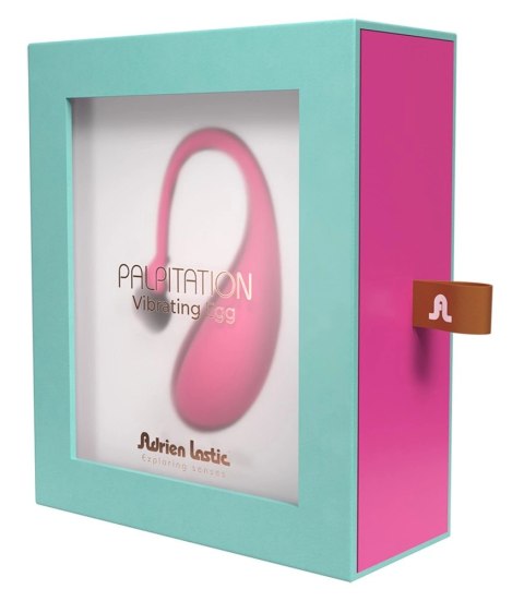 Adrien Lastic Palpitation Rożowe Jajeczko Aplikacja Bluetooth 18cm