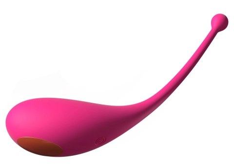 Adrien Lastic Palpitation Rożowe Jajeczko Aplikacja Bluetooth 18cm