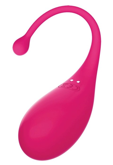 Adrien Lastic Palpitation Rożowe Jajeczko Aplikacja Bluetooth 18cm